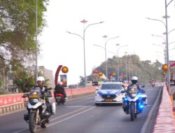 Kendaraan Listrik Warnai Seri 4 Road to Tour Of Kemala  Lampung