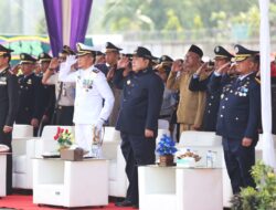 Gubernur Arinal Hadiri Upacara Hari Perhubungan Nasional 2023 Di Pelabuhan Panjang