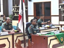 Danrem 043/Gatam Hadiri Konpirmasi Temuan Dan Taklimat akhir CAI