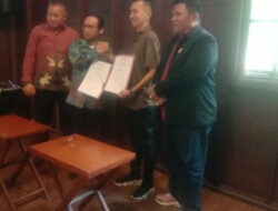 Ketum PAI Serahkan Sk BPW PAI lampung Sekaligus lakukan Pemohonan maaf kepada Jurnalist Lampung