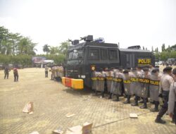 Polda Lampung Laksanakan Gladi Simulasi Sispamkota songsong Pemilu 2024