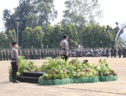 Babinsa Jajaran Kodim 0410/KBL ikuti Apel Mantap Brata 2023-2024