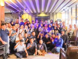 Awak Media Ngopy Bareng Bersama Bidang humas Polda Lampung