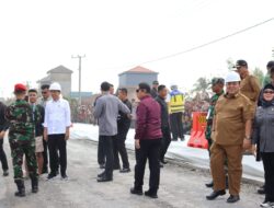 Danrem 043/Gatam Dampingi Pangdam II/Sriwijaya Amankan Serangkaian Kunjungan  Kerja Presiden Di Lampung