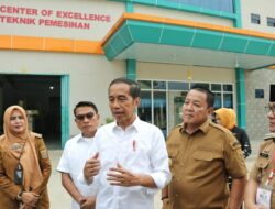 Presiden RI Joko widodo Kunjungi SMKN  3 Metro Lampung