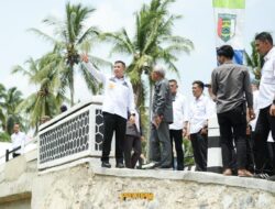 Bupati Dendi Resmikan Jembatan Way Buah, Way Ratai