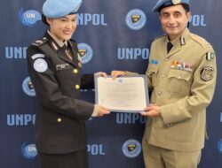 Terima Penghargaan PBB Briptu Renita Rismayanti Terima kasih Kapolri