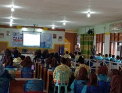 FJI Gelar Pelatihan jurnalistik Di Sekolah SMKN 1 Gadingrejo