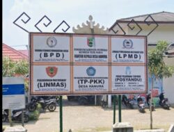 Ketua DPD solidaritas pers Indonesia Pesawaran Jali Silaturahim keKades Hanura