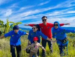 Tutup tahun 2023 JBN pancangkan  Bendera Di Gunung pesagi Dan Tanggamus