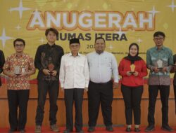 Anugerah  Humas Itera  2023 Dalam Ajang Membangun Citra Positif Kampus Tahun 2023