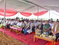 Danrem 043/Gatam Dampingi Menteri Pertanian RI kunjungan  Kerja ke Lampung tengah