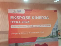 Itera undang Media Diskusi Dan Bincang keberhasilan Itera 2023