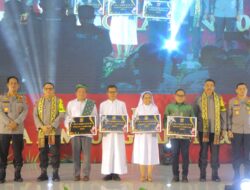 Perayaan Natal Bersama Polda Lampung implementasi Dalam Tugas