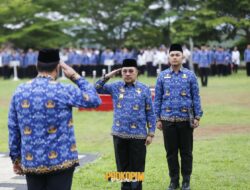 Upacara Bulanan, Pemkab Pesawaran Terus Perkuat Sistem Kesehatan