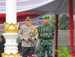 Apel kesiagaan TNI/POLRI dalam Pengaman Pemilu 2024  Dan Bencana