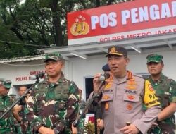 Panglima TNI DAN kapolri Cek TPS Pemilu Pastikan pencoblosan aman