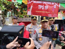 Pemungutan Suara Ulang Di TPS 19 , kapolda lampung Berkat Kerjasama Dan  Kerja keras semua Pihak