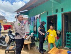 Polresta Bandar Lampung Kerahkan Tim Medis Periksa Kesehatan Korban Banjir