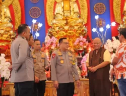 Kapolda Lampung Tinjau Pengamanan Malam  Imlek
