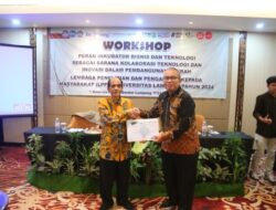 LPPM Unila menggelar workshop Inkubator Bisnis
