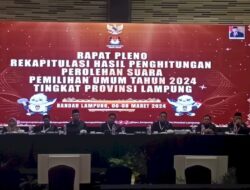 Calon Anggota DPRD hasil Pleno KPU Propinsi Lampung