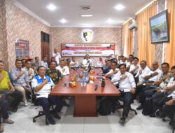 Ditreskrimsus Polda Lampung Mengadakan Rakor kesediaan Bahan Pangan diPasar