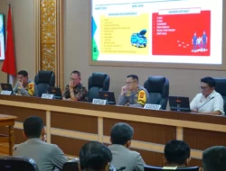 Kapolda Lampung Pimpin Rapat Lintas Sektoral Ops Ketupat Krakatau 2024