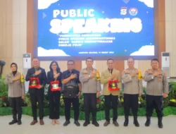 Bidhumas Polda Lampung Gelar peningkatan Kemampuan publick Speaking Bagi Personil