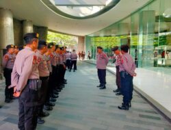 Polda Lampung Amankan Rapat pleno  Tingkat Propinsi Lampung