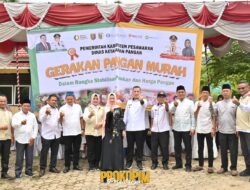 Kurangi Dampak Inflasi,Pemkab Pesawaran Gelar Gerakan Pangan Murah ( GPM )