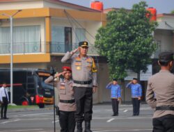 Wakapolda Lampung  Pimpin Upacara Kesadaran Nasional