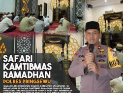 Wakapolres Pringsewu Sampaikan Pesan pesan Kamtibmas di Bulan Suci Ramadhan
