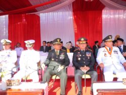 Hadiri Upacara HUT lampung ke  – 60 Kapolda Apresiasi  Forkompinda