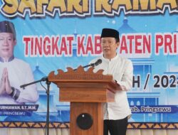 Pj.Bupati Pringsewu, Safari Ramadan di Ambarawa