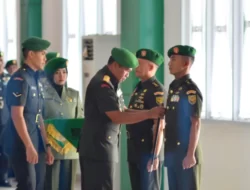 Serah Terima Jabatan Kasipers, Danrem 043/Gatam Ucapkan selamat Jalan