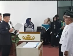 Mulyadi Irsan Resmi Lantik  Pj Kakon di Tanggamus