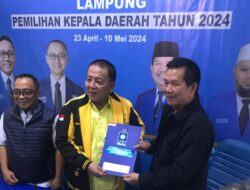 Diisukan Tidak Mencalonkan  lagi Arinal Djunaidi Ketua DPD GOLKAR Daftar DI PAN LAMPUNG