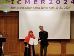 Dosen FMIPA Raih Penghargaan Best oral  Presentation Dalam konprensi