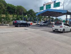 H – 1 Jalan Tol Lampung Menuju Bakau Dan Sebaliknya Kendaran Pemudik Lancar