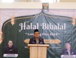 Halal Bihalal JMSI Lampung,Ahmad Novriwan Berkomitmen Ciptakan Situasi Yang Kondusif