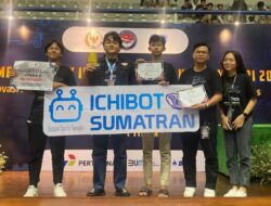 Mahasiswa FT menjadi Juara 3 Dalam Turnamen Robotik Piala Ketua MPR RI