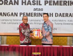 Pemkab Pesawaran Kembali Terima Opini WTP 8 kali Berturut