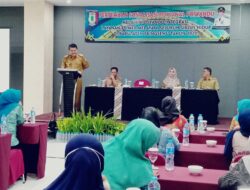 Sekda  Pringsewu Buka Sosialisasi Program Kerja Pokjanal Posyandu Pringsewu