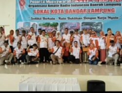 Muslok ke-V ORARI Bandar Lampung Benny Harsah Cahyadi/YF4SAB secara Sah Pimpin ORARI lokal Bandar Lampung
