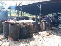 PT ABS pengolahan Minyak Mentah Diduga Tidak kantong Izin