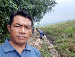 Pekon Sidodadi Bangun Talut Penahan Tanah Dengan  Anggaran Dana Desa Tahun 2024