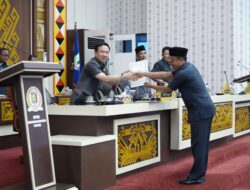 Penjabat Bupati Pringsewu Sampaikan Ranperda Pertanggungjawaban APBD