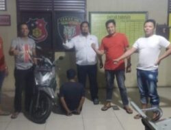 Satuan Reskrem polsek Ketibung Amankan Ranmor di Pelabuhan Bakauheni