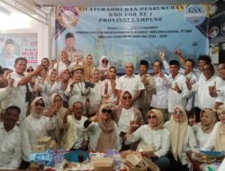 Hari ini Relawan RMD deklarasi Di Sukarame Di  Hadiri  RMD